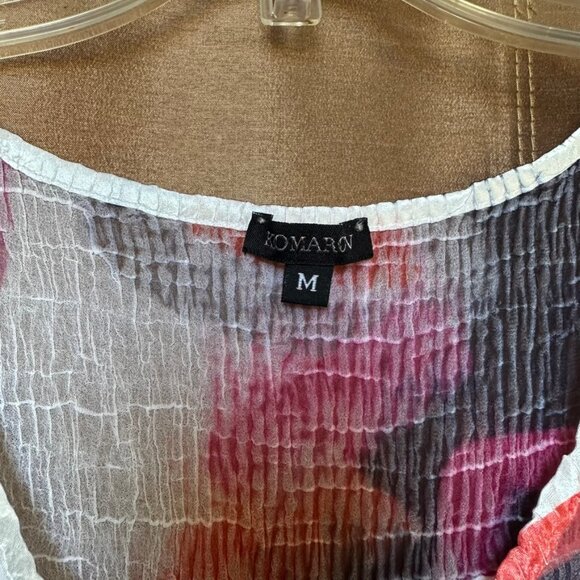 EUC Silk-Like Geometric Tank - Picture 5 of 7